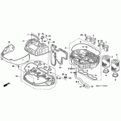 Схема вузла: Повітряний фільтр (CBR1000RR6 / 7) для Honda CBR1000 CBR1000RR Fireblade