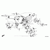 Схема вузла: Електрообладнання для Honda CRF250 CRF250R