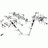 Схема вузла: Шток для Honda XR250