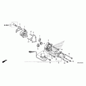 Схема вузла: Reduction Gear для Honda VFR1200 Crosstourer