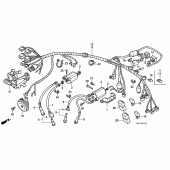 Схема вузла: Електрообладнання для Honda VT600 Shadow VLX