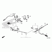 Схема узла: Педаль(Лапка) для Honda ST1300 Pan-European