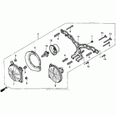 Схема вузла: Головний світло 93-94 для Honda CBR900RR CBR900RR Fireblade