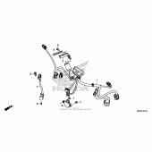 Схема вузла: Електрообладнання для Honda CTX1300