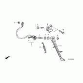 Схема вузла: Підставка для Honda CBR1000 CBR1000RR (ABS) Fireblade