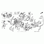Схема узла: Shelter (gl1800 06-) для Honda GL1800 Gold Wing