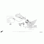 Схема вузла: Air Injection Valve для Honda GL1800 Gold Wing Valkyrie