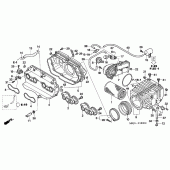 Схема вузла: Повітряний фільтр для Honda CB1300 Super Four