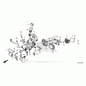 Схема вузла: Електрообладнання для Honda CRF450 CRF450RX