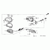 Схема вузла: Спідометр для Honda VTX1800