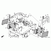 Схема узла: Радиатор для Honda VFR800 VFR