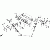 Схема вузла: Шток для Honda XR650