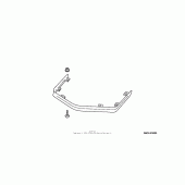 Схема узла: Trunk spoiler (lower) для Honda GL1800 Gold Wing