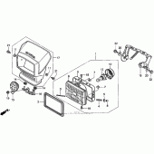Схема вузла: Фара для Honda XR250