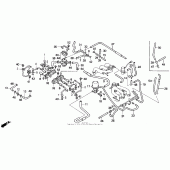 Схема узла: Tubing 2 для Honda GL1500 Gold Wing Aspencade