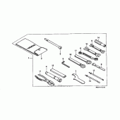 Схема вузла: Інструмент для Honda VT1100 Shadow Spirit
