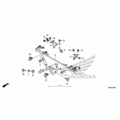 Схема вузла: Cowl stay для Honda GL1800 Gold Wing F6B Bagger