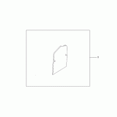 Схема узла: Backrest trim для Honda VT1100 Shadow Aero