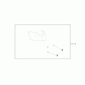 Схема вузла: Chrome rear fende для Honda VT750 Shadow Aero