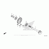 Схема вузла: Balancer для Honda CRF150 CRF150RB