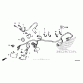 Схема вузла: Електрообладнання для Honda CRF230 CRF230F