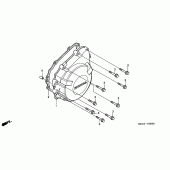 Схема вузла: Кришка генератора для Honda CB900 Hornet
