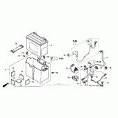 Схема вузла: Акумулятор для Honda NRX1800 Valkyrie Rune