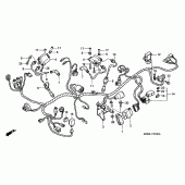 Схема узла: Электрооборудование для Honda XL650 Transalp