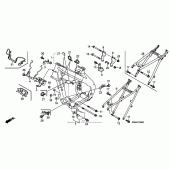 Схема вузла: Рама для Honda CRF250 CRF250R