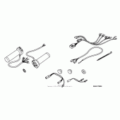 Схема вузла: Ручки з підігрівом для Honda VTX1300