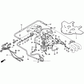 Схема вузла: Water pipe для Honda GL1500 Gold Wing Interstate