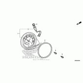 Схема вузла: Speedometer (1) для Honda VT1300 Stateline