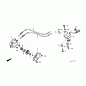 Схема вузла: Сервомотор в зборі (CBR1000RR6 / 7) для Honda CBR1000 CBR1000RR Fireblade
