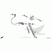 Схема вузла: Підставка для Honda CBR1000 CBR1000RR Fireblade