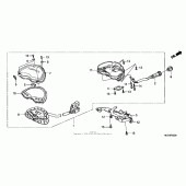 Схема вузла: Спідометр для Honda VTX1800