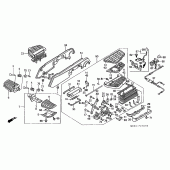 Схема вузла: Підніжки (GL1500SEM / SEN) для Honda GL1500 Gold Wing Special Edition