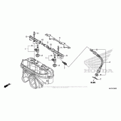 Схема вузла: Fuel Injector для Honda CBR600 CBR600RR