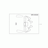 Схема вузла: Protector tape для Honda XL650 Transalp