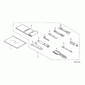Схема узла: Инструмент (2) для Honda GL1500 F6C