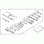 Схема узла: Инструмент для Honda CB1000 CB1000F