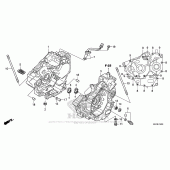 Схема вузла: Картер двигуна для Honda CMX300 Rebel