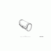 Схема вузла: Leather front pouch (fringed) для Honda VTX1300