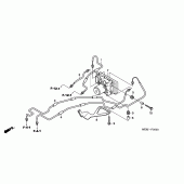 Схема вузла: Abs modulator для Honda CBF600