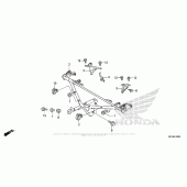 Схема вузла: Cowl Stay для Honda GL1800 Gold Wing