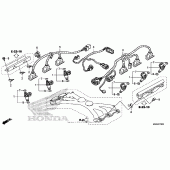 Схема вузла: Injector для Honda GL1800 Gold Wing F6B Bagger