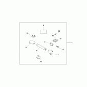Схема вузла: Pipe emission control для Honda NSA700 DN-01