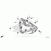 Схема вузла: Фара для Honda CBR500 CBR500R