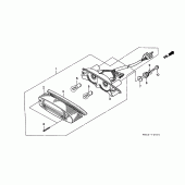 Схема узла: Задний фонарь (Стоп-сигнал) для Honda CB600F Hornet