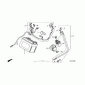 Схема вузла: Акумулятор для Honda RVT1000R RVT RC51