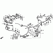 Схема вузла: Електрообладнання для Honda CBR1000 CBR1000F Hurricane